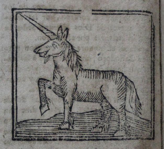 Unicornio en la obra de Gerónimo Cortés