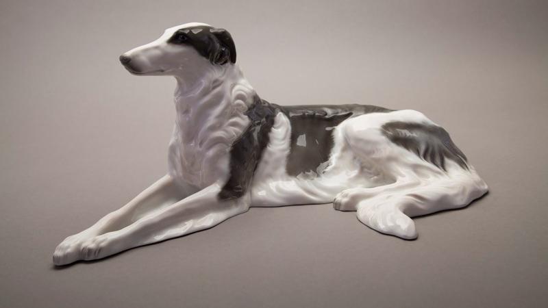 Perro de cerámica