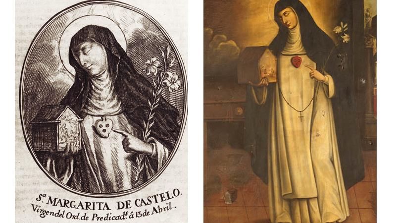 Serie El Santoral dominico: obras pictóricas que modeló El Compendio