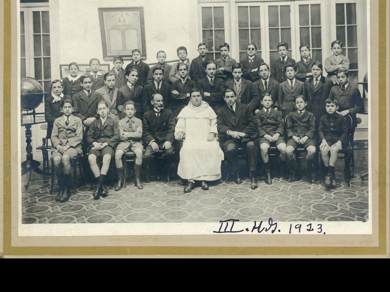 Curso 3° Humanidades en 1923