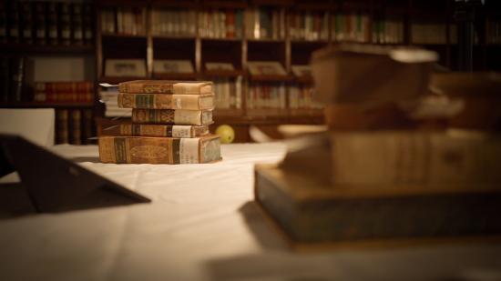 Ejemplares en sala de lectura