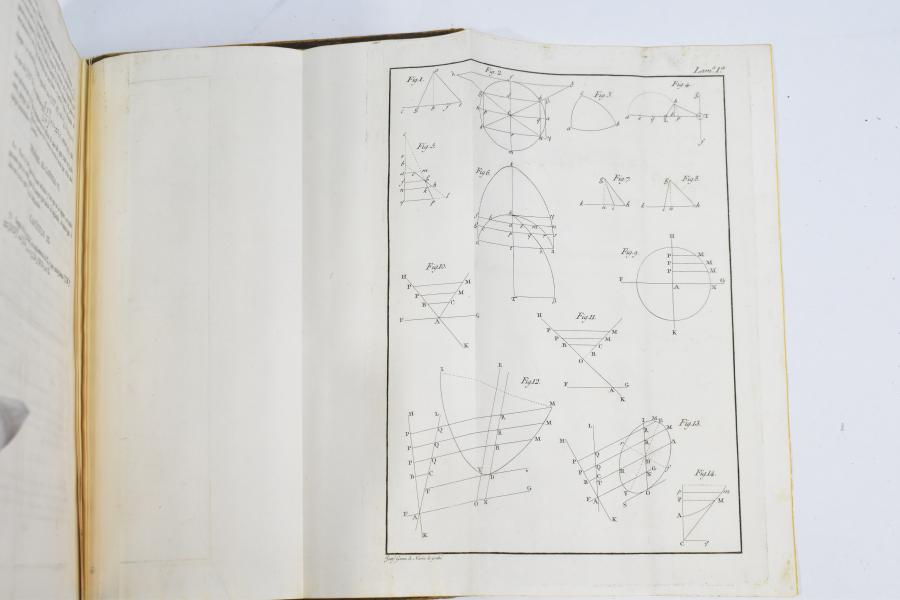 Exámen marítimo teórico práctico ó tratado de mecánica aplicado a la construccion, conocimiento y manejo de los navíos (1793)