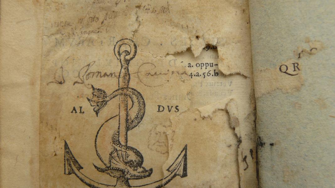 Ancla de Aldo Manucio