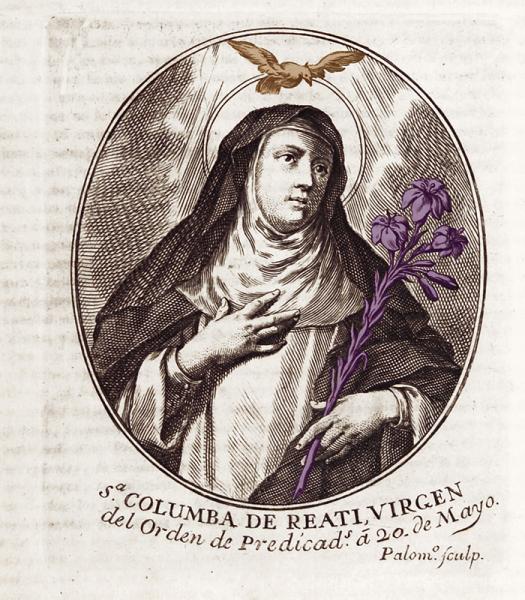 Santa Columba de Reati Santa Columba de Reati