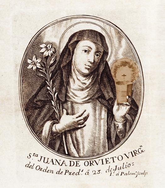 Santa Juana de Orvieto Santa Juana de Orvieto