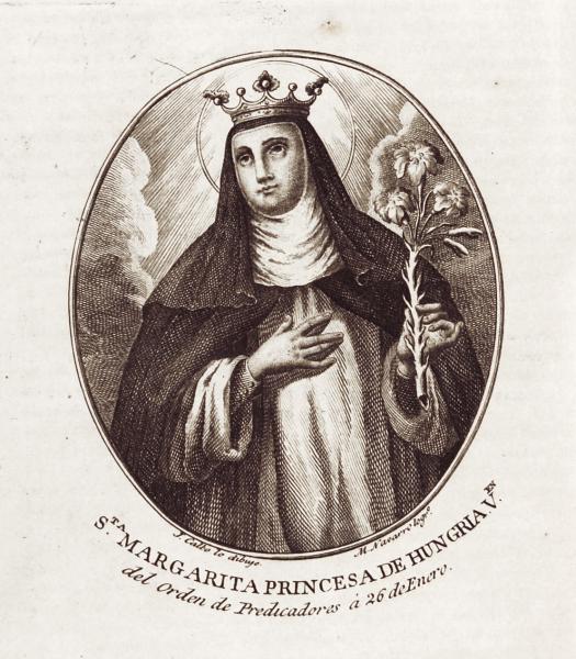Santa Margarita, princesa de Hungría Santa Margarita, princesa de Hungría