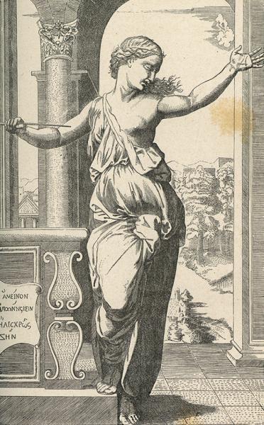 Lucrecia, copia de Marco Antonio Raimondi