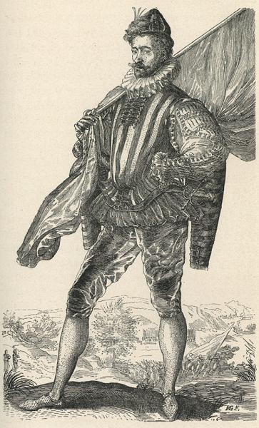 Traje, copia de Goltzius