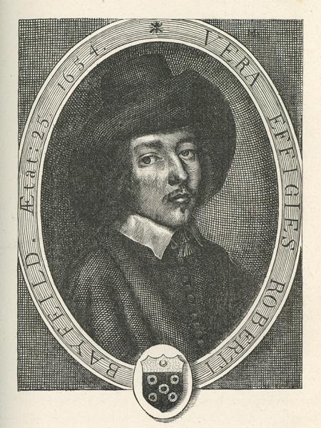 Retrato de Robert Bayfield, copia de William Faithorne