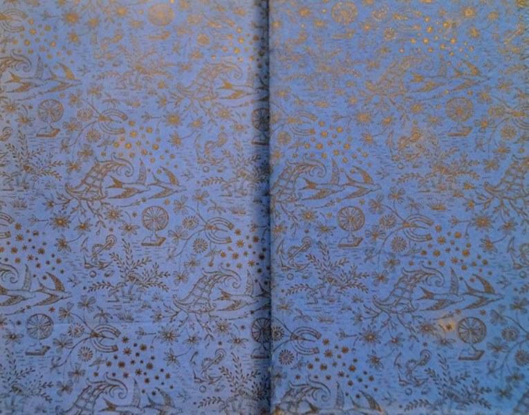 Papel Brocado