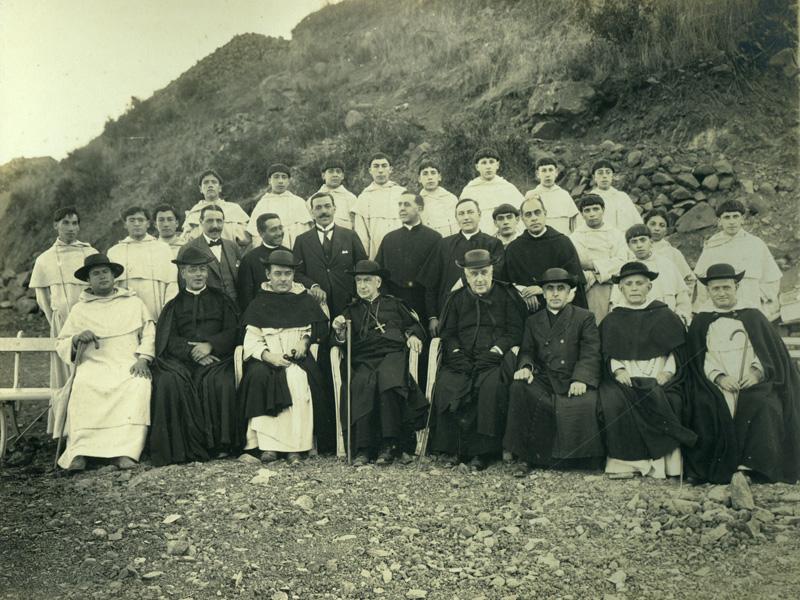 En el portezuelo con la comunidad