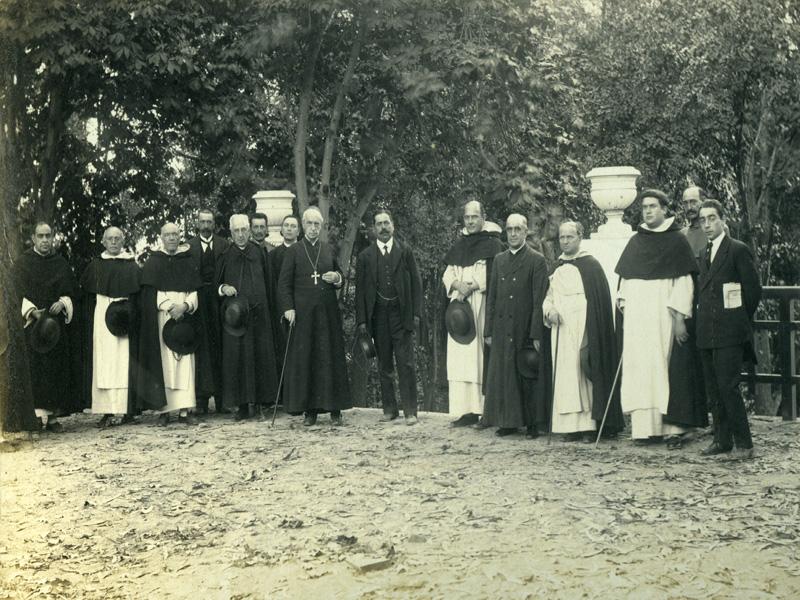 En el parque de los baños