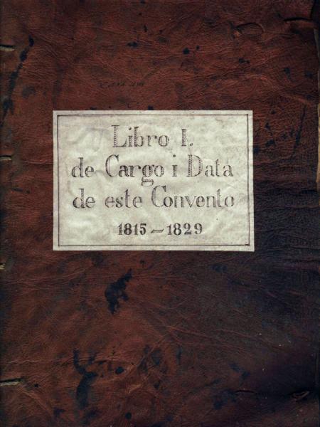 Libro I de cargo y data Libro I de cargo y data